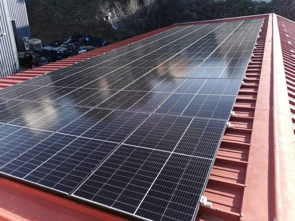 Photo panneau photovoltaïque 10