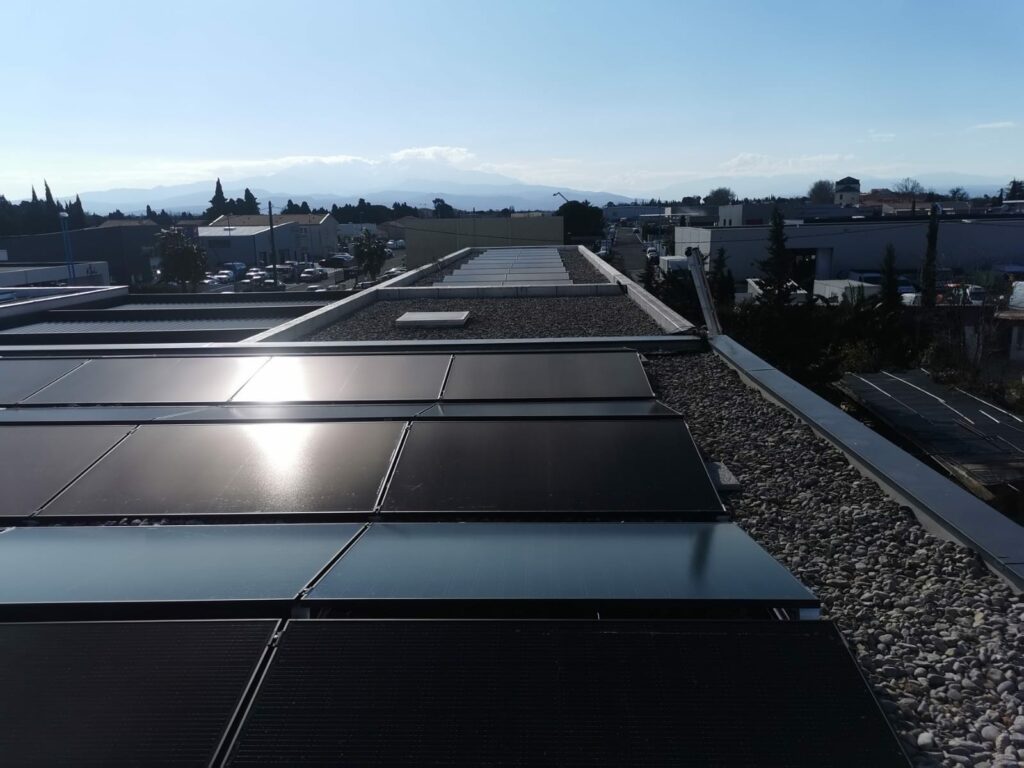 Photo panneau photovoltaïque 2